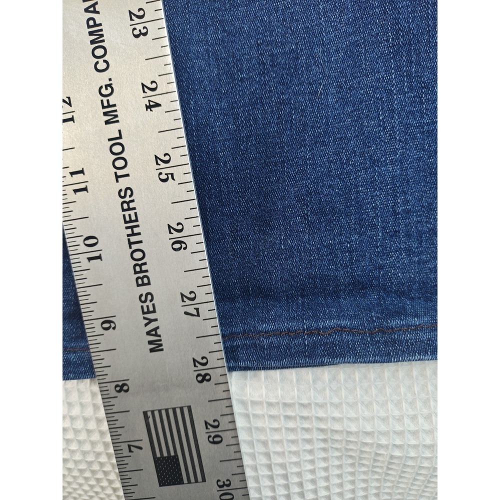 Levi's 512 Perfectly Slimming Bootcut Jeans Women's 18 Dark Wash Stretch Denim - Picture 10 of 16